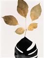 Picture of Azurea Gold Leaves _GroupedProduct_Rectangle_Portrait_Unframed_Print_Only_