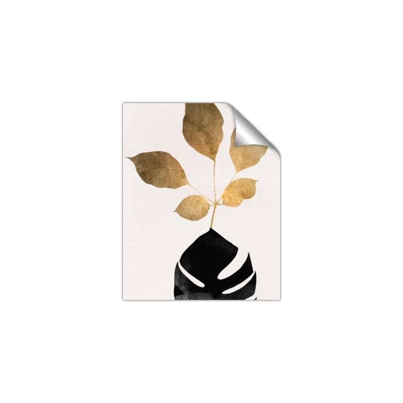 Picture of Azurea Gold Leaves _GroupedProduct_Rectangle_Portrait_Unframed_Print_Only_