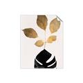 Picture of Azurea Gold Leaves _GroupedProduct_Rectangle_Portrait_Unframed_Print_Only_