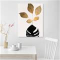 Picture of Azurea Gold Leaves _GroupedProduct_Rectangle_Portrait_Canvas_