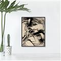 Picture of Explosion of Lines _GroupedProduct_Rectangle_Portrait_Canvas_Framed_