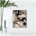 Picture of Explosion of Lines _GroupedProduct_Rectangle_Portrait_Canvas_Framed_