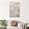 Picture of Arch of Lines 2 _GroupedProduct_Rectangle_Portrait_Canvas_Framed_