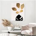 Picture of Azurea Gold Leaves _GroupedProduct_Rectangle_Portrait_Unframed_Print_Only_