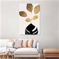 Picture of Azurea Gold Leaves _GroupedProduct_Rectangle_Portrait_Unframed_Print_Only_