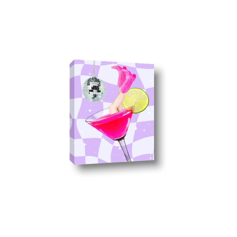 Picture of Disco Martini _GroupedProduct_Rectangle_Portrait_Canvas_