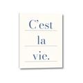 Picture of C'est La Vie II _GroupedProduct_Rectangle_Portrait_Canvas_