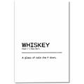 Picture of Quote Whiskey Censored _GroupedProduct_Rectangle_Portrait_Canvas_
