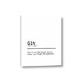 Picture of Quote Gin Question _GroupedProduct_Rectangle_Portrait_Canvas_