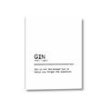 Picture of Quote Gin Question _GroupedProduct_Rectangle_Portrait_Canvas_