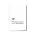 Picture of Quote Gin Question _GroupedProduct_Rectangle_Portrait_Canvas_