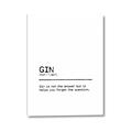 Picture of Quote Gin Question _GroupedProduct_Rectangle_Portrait_Canvas_