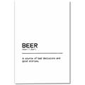 Picture of Quote Beer Stories _GroupedProduct_Rectangle_Portrait_Canvas_