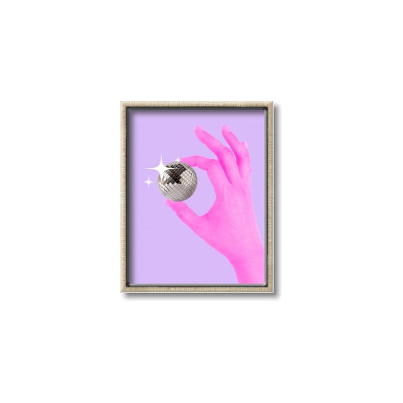 Picture of My Only Disco Ball _GroupedProduct_Rectangle_Portrait_Canvas_Framed_