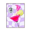 Picture of Disco Martini _GroupedProduct_Rectangle_Portrait_Canvas_Framed_