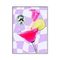 Picture of Disco Martini _GroupedProduct_Rectangle_Portrait_Canvas_Framed_