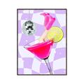 Picture of Disco Martini _GroupedProduct_Rectangle_Portrait_Canvas_Framed_