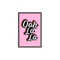 Picture of Ooh La La _GroupedProduct_Rectangle_Portrait_Canvas_Framed_
