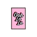 Picture of Ooh La La _GroupedProduct_Rectangle_Portrait_Canvas_Framed_