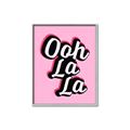 Picture of Ooh La La _GroupedProduct_Rectangle_Portrait_Canvas_Framed_