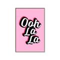 Picture of Ooh La La _GroupedProduct_Rectangle_Portrait_Canvas_Framed_