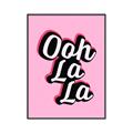 Picture of Ooh La La _GroupedProduct_Rectangle_Portrait_Canvas_Framed_