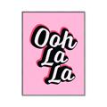 Picture of Ooh La La _GroupedProduct_Rectangle_Portrait_Canvas_Framed_