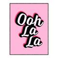 Picture of Ooh La La _GroupedProduct_Rectangle_Portrait_Canvas_Framed_
