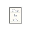 Picture of C'est La Vie II _GroupedProduct_Rectangle_Portrait_Canvas_Framed_