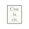 Picture of C'est La Vie II _GroupedProduct_Rectangle_Portrait_Canvas_Framed_