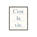 Picture of C'est La Vie II _GroupedProduct_Rectangle_Portrait_Canvas_Framed_