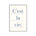 Picture of C'est La Vie II _GroupedProduct_Rectangle_Portrait_Canvas_Framed_