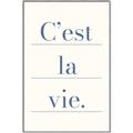 Picture of C'est La Vie II _GroupedProduct_Rectangle_Portrait_Canvas_Framed_