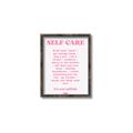 Picture of Pink Self Care _GroupedProduct_Rectangle_Portrait_Canvas_Framed_