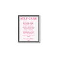 Picture of Pink Self Care _GroupedProduct_Rectangle_Portrait_Canvas_Framed_