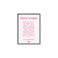 Picture of Pink Self Care _GroupedProduct_Rectangle_Portrait_Canvas_Framed_