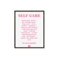 Picture of Pink Self Care _GroupedProduct_Rectangle_Portrait_Canvas_Framed_