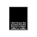 Picture of Coffee or Vodka _GroupedProduct_Rectangle_Portrait_Canvas_Framed_