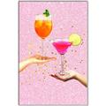 Picture of Cheers to Self-Love _GroupedProduct_Rectangle_Portrait_Canvas_Framed_