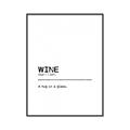 Picture of Quote Wine Hug _GroupedProduct_Rectangle_Portrait_Canvas_Framed_