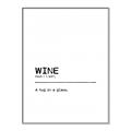 Picture of Quote Wine Hug _GroupedProduct_Rectangle_Portrait_Canvas_Framed_