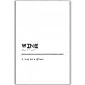 Picture of Quote Wine Hug _GroupedProduct_Rectangle_Portrait_Canvas_Framed_