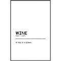 Picture of Quote Wine Hug _GroupedProduct_Rectangle_Portrait_Canvas_Framed_