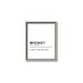 Picture of Quote Whiskey Censored _GroupedProduct_Rectangle_Portrait_Canvas_Framed_