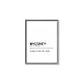 Picture of Quote Whiskey Censored _GroupedProduct_Rectangle_Portrait_Canvas_Framed_