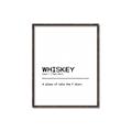 Picture of Quote Whiskey Censored _GroupedProduct_Rectangle_Portrait_Canvas_Framed_