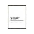 Picture of Quote Whiskey Censored _GroupedProduct_Rectangle_Portrait_Canvas_Framed_