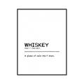 Picture of Quote Whiskey Censored _GroupedProduct_Rectangle_Portrait_Canvas_Framed_