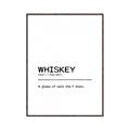 Picture of Quote Whiskey Censored _GroupedProduct_Rectangle_Portrait_Canvas_Framed_