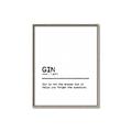 Picture of Quote Gin Question _GroupedProduct_Rectangle_Portrait_Canvas_Framed_